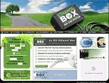 Tablet Screenshot of ethanolbox.fr